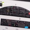 KELIK K72065 Handley Page Victor B Mk2 interior 3D decals for Airfix kit 1/72